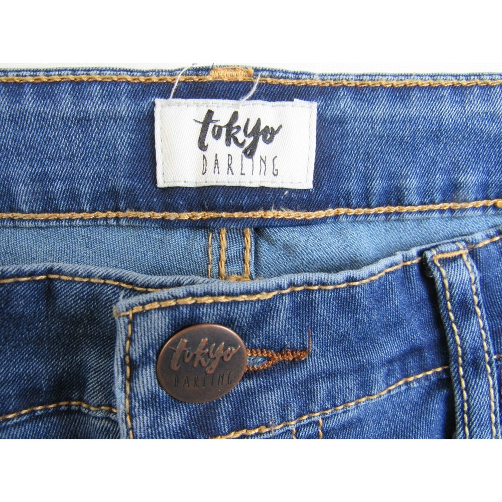 Tokyo Darling High Rise Skinny Jeans Women's Size 12 - Picture 6 of 7
